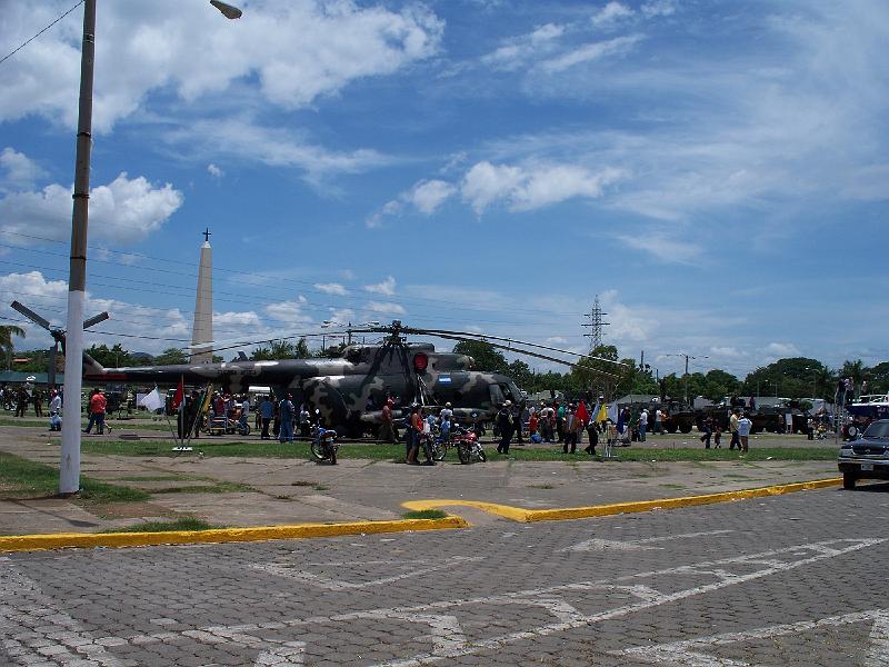 100_2310.jpg - In Managa, they were showing off the military that day...