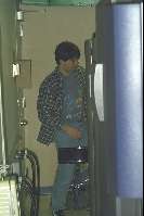 Me working on a 96-Processor Origin2000